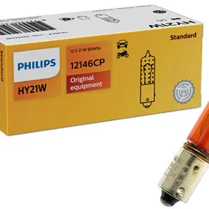 Philips minihalogeenpirn, HY21W