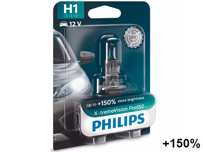 Philips halogeenpirn H1, 55 W, 12 V