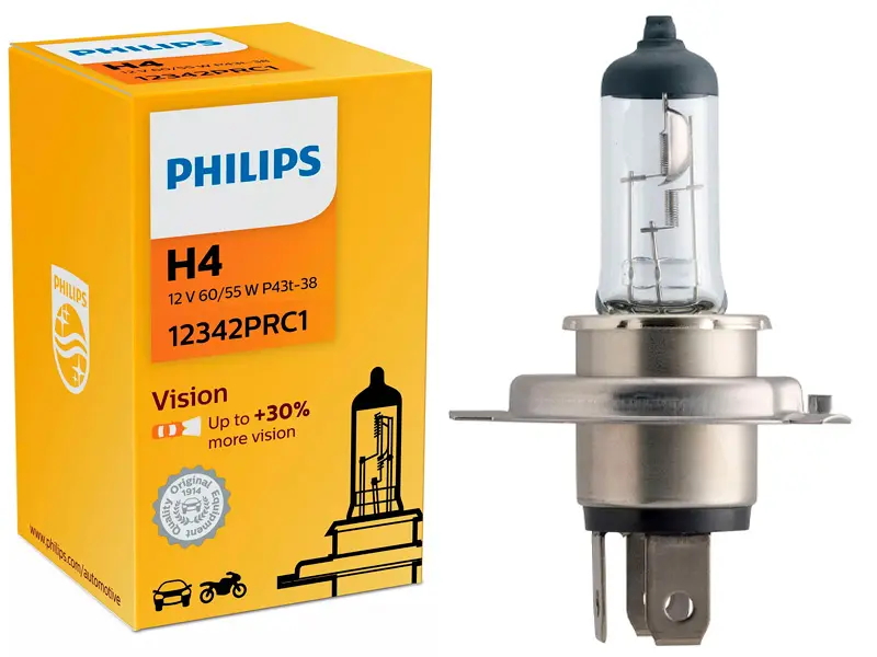 Philips halogeenpirn H4