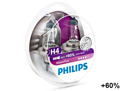 Philips halogeenpirnipaar H4