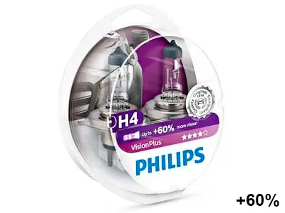Philips halogeenpirnipaar H4