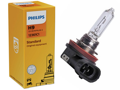 Philips halogeenpirn H9