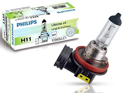 Philips halogeenpirn H11, 55 W
