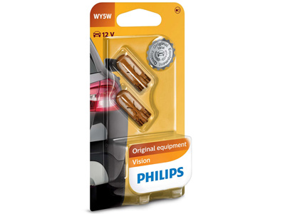 Philips klaassokliga pirnipaar, WY5W