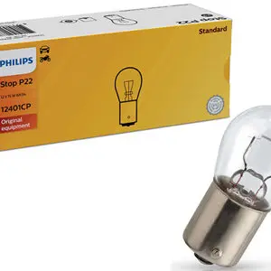 Philips metallsokliga pirn, P15W