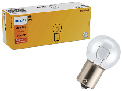 Philips metallsokliga pirn, P18W