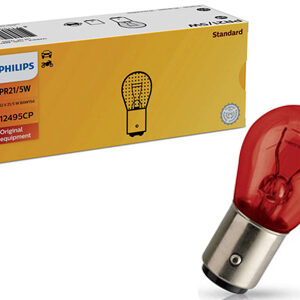 Philips metallsokliga pirn, PR21/5W