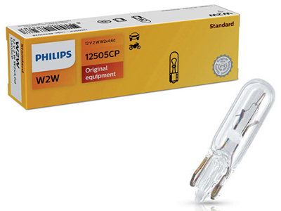 Philips klaassokliga pirn, W2W