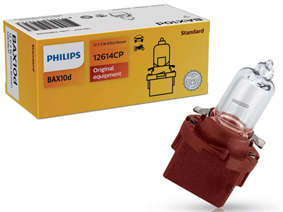 Philips plastsokliga pirn, B10d