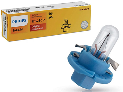 Philips plastsokliga pirn, B8.4d