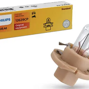 Philips plastsokliga pirn, BX8.4d, 1.8 W