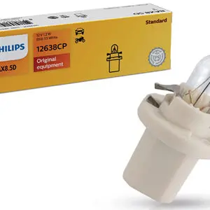 Philips plastsokliga pirn, BX8.5d