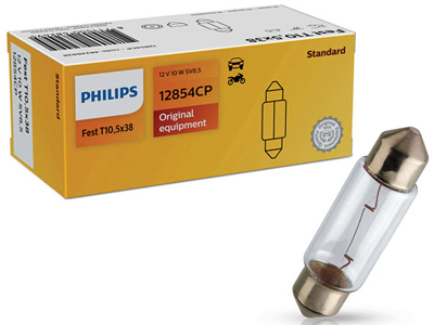 Philips pulkpirn, C10W, T10.5x38