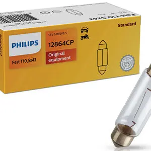 Philips pulkpirn, C5W, T10.5x43