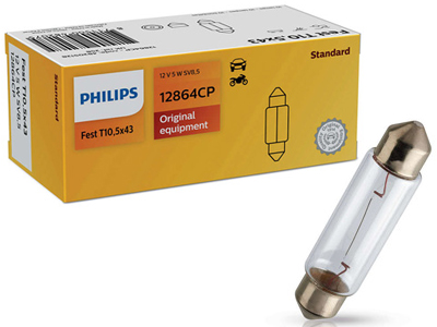 Philips pulkpirn, C5W, T10.5x43