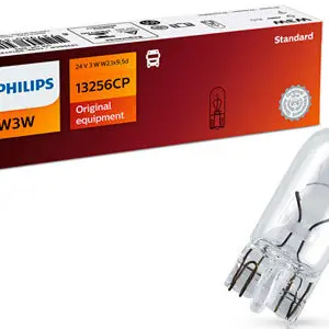 Philips klaassokliga pirn, W3W