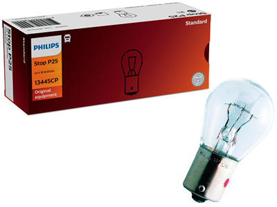 Philips metallsokliga pirn, P25