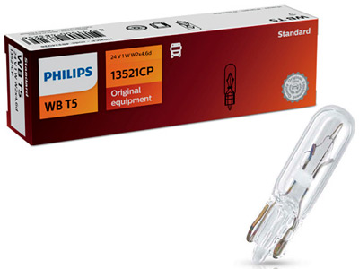 Philips klaassokliga pirn, W1W, WBT5