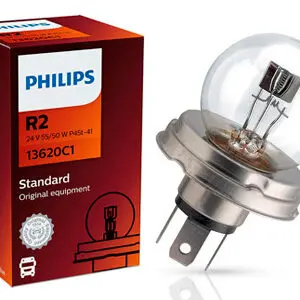 Philips metallsokliga pirn, R2