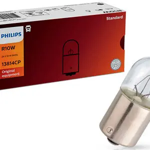 Philips metallsokliga pirn, R10W