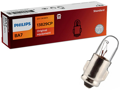 Philips metallsokliga pirn, BA7