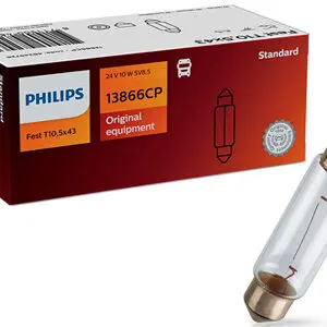 Philips pulkpirn, T10.5x43, 10 W
