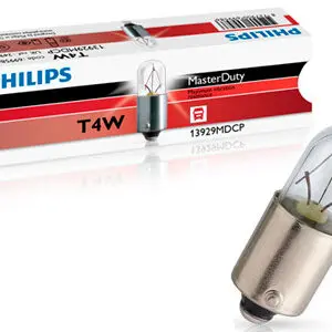 Philips metallsokliga pirn, T4W, 4 W