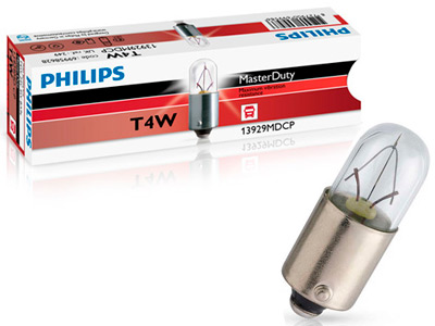 Philips metallsokliga pirn, T4W, 4 W