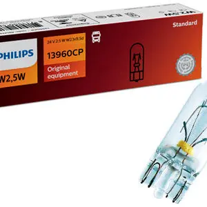 Philips klaassokliga pirn, W2.5W