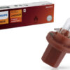 Philips plastsokliga pirn, 1.2 W, pruun, 24 V