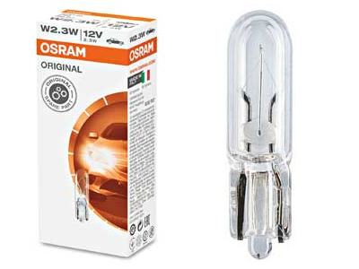 Osram klaassokliga pirn, T5, W2.3W, W2x4.6d