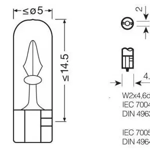Osram pirn, 1.2 W 3