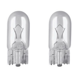 Osram klaassokliga pirni paar, T10, W5W 2