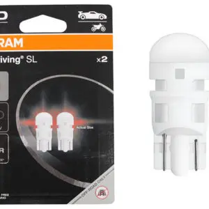 Osram LED pirnipaar, W5W (12961), 0.6 W, 10×27 mm