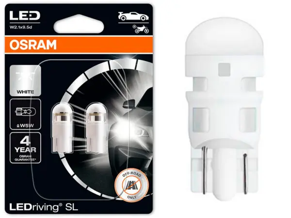 Osram LED pirnipaar, W5W (12961)