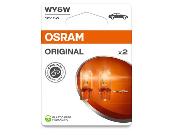 Osram klaassokliga pirni paar, 12 V, 10-2827NA-2BL