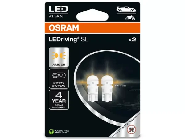 Osram LED pirnipaar, WY5W (12396)