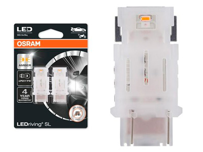 Osram LED pirnipaar, P27/7W, 1.7 W, 26×49 mm