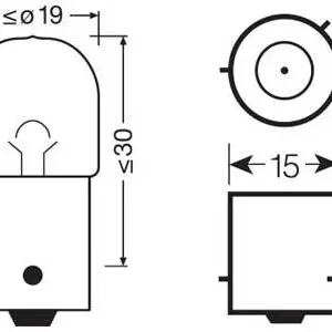 Osram pirn, RY10W 3