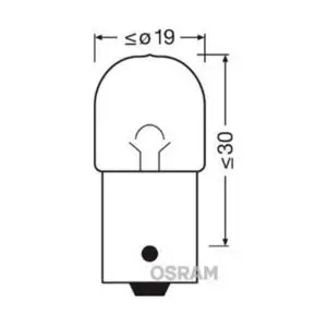 Osram pirn, R10W 3