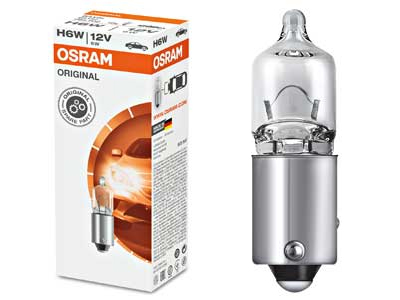 Osram metallsokliga pirn, H6W
