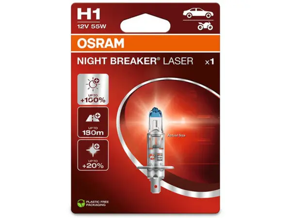 Osram halogeenpirn H1, 10-64150NL-1BL