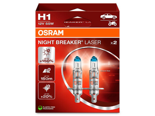 Osram halogeenpirni paar H1