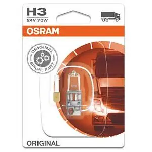 Osram halogeenpirn H3, PK22s, 24 V, 10-64156-01B