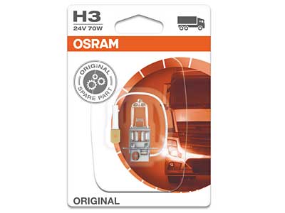 Osram halogeenpirn H3, PK22s, 24 V, 10-64156-01B