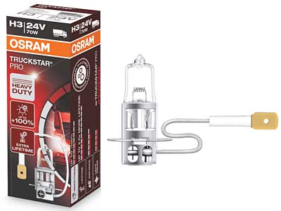 Osram halogeenpirn H3, PK22s, 24 V, 10-64156TSP