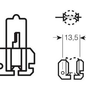 Osram halogeenpirn H2, X511 3