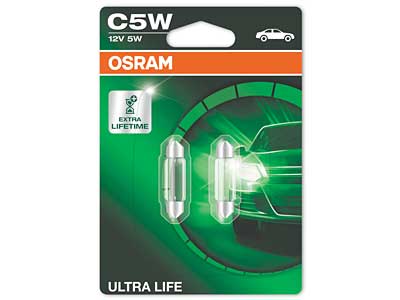 Osram pulkpirni paar, C5W, SV8.5-8