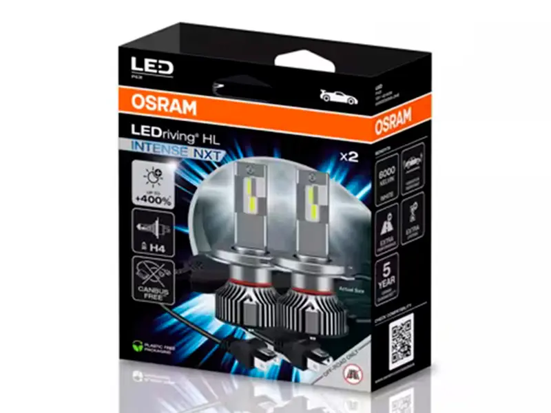 Osram LED pirnipaar H4