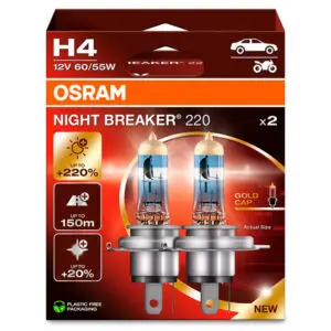 Osram halogeenpirni paar H4, 60W/55 W